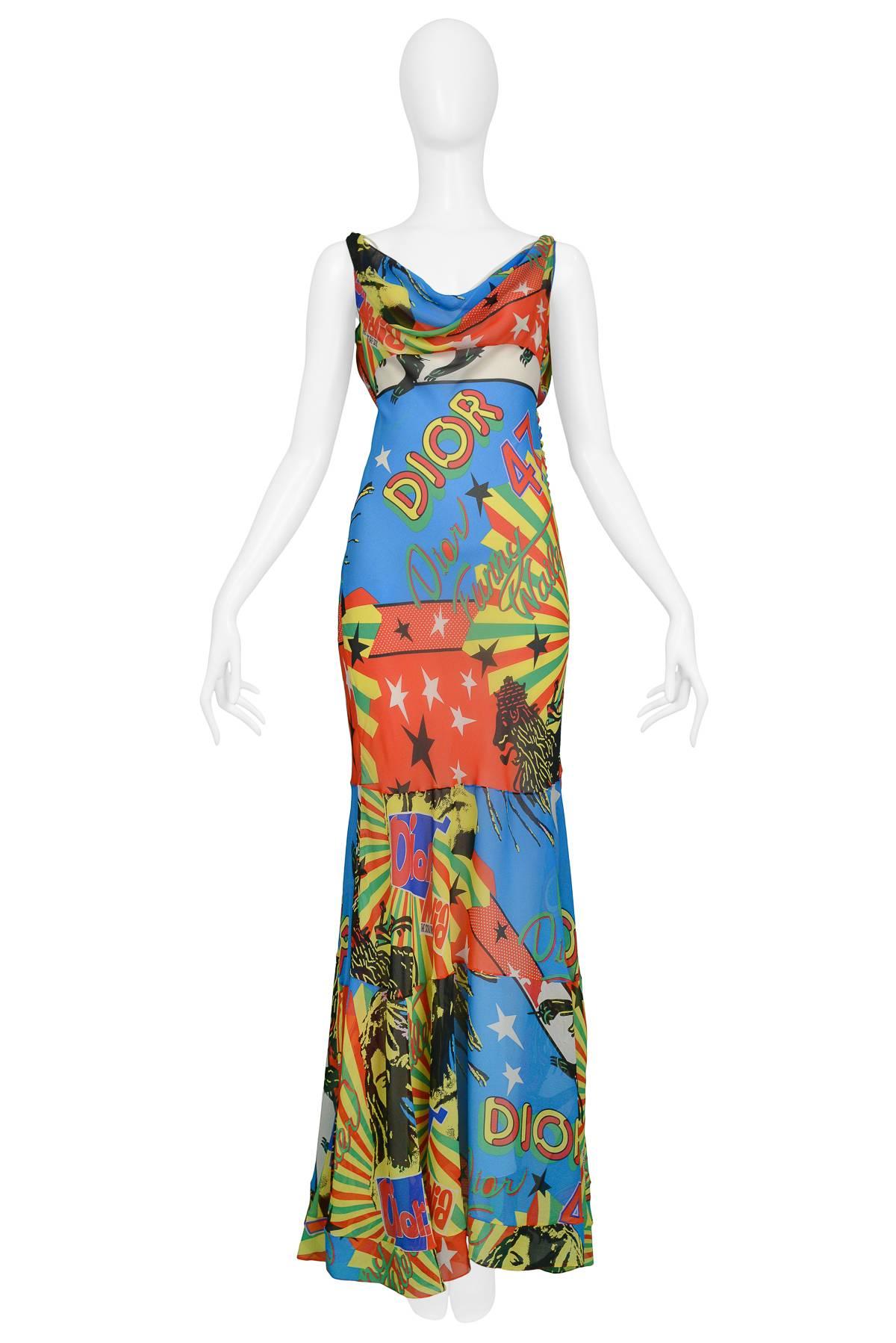dior rasta dress