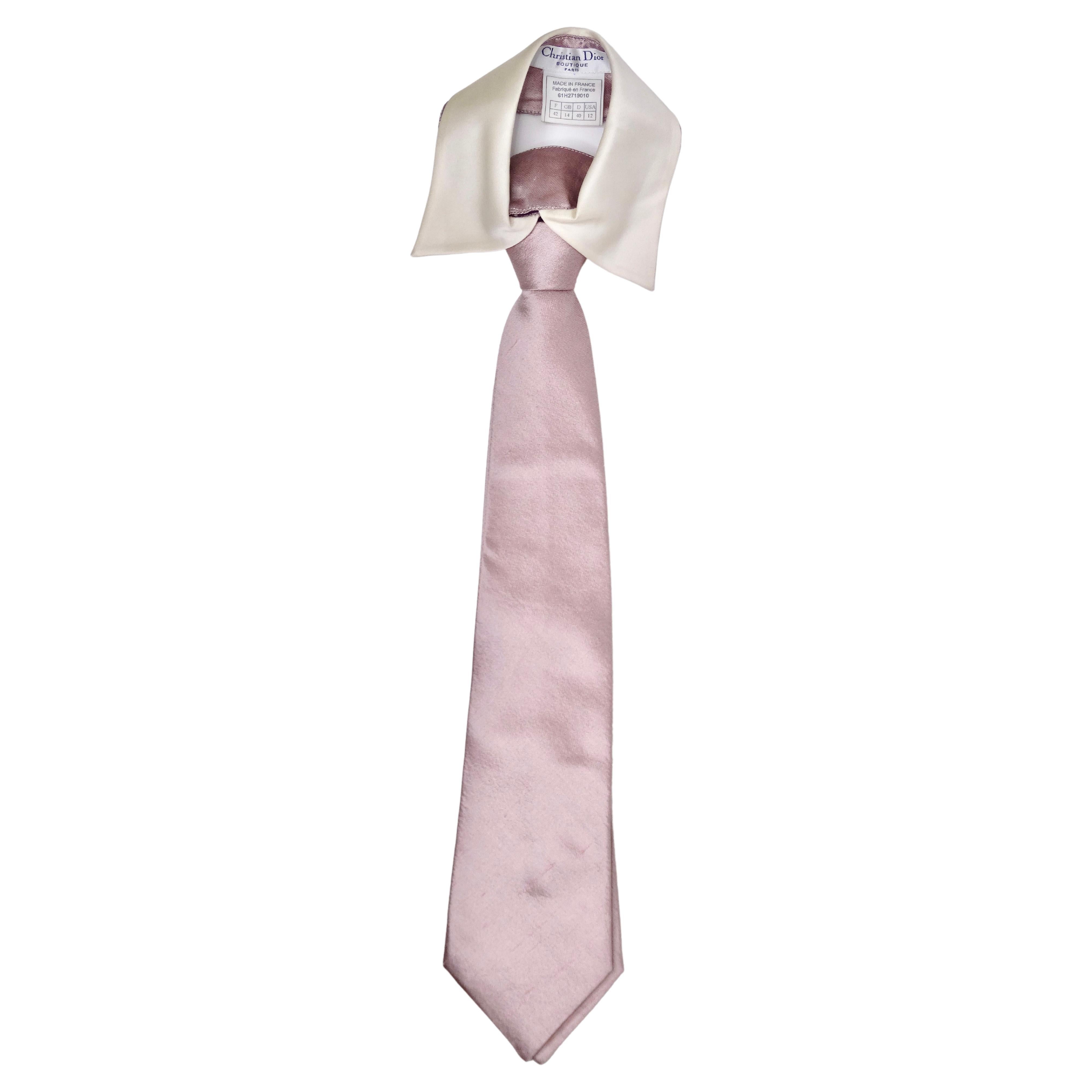 Christian Dior Rare Neck Collar & Tie 