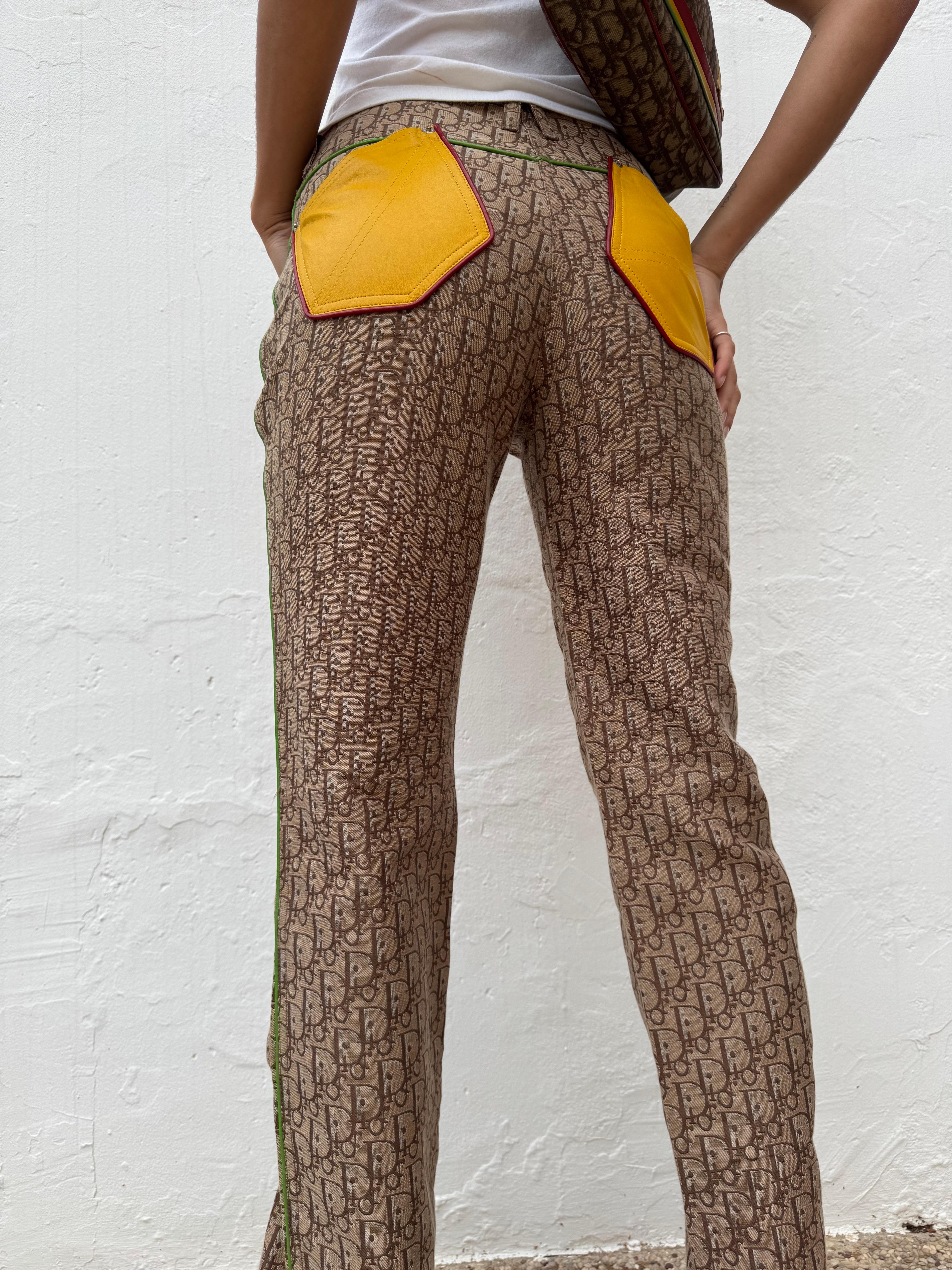 Christian Dior Rasta Pants For Sale 1