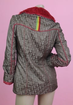 Christian Dior Rasta Ski Jacket from 2004 Size US 6