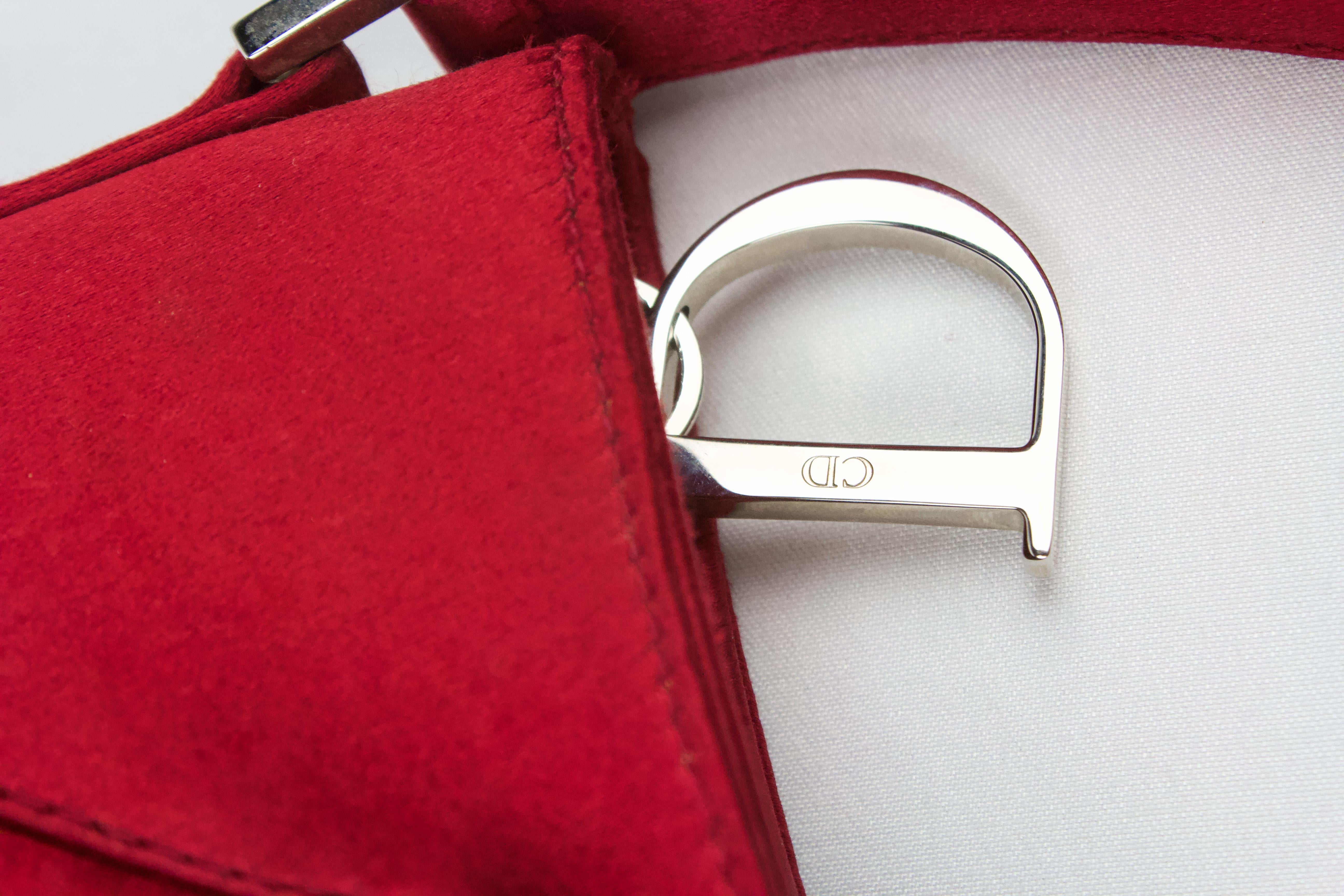 Christian Dior Red Ballerina Corset Bag 9