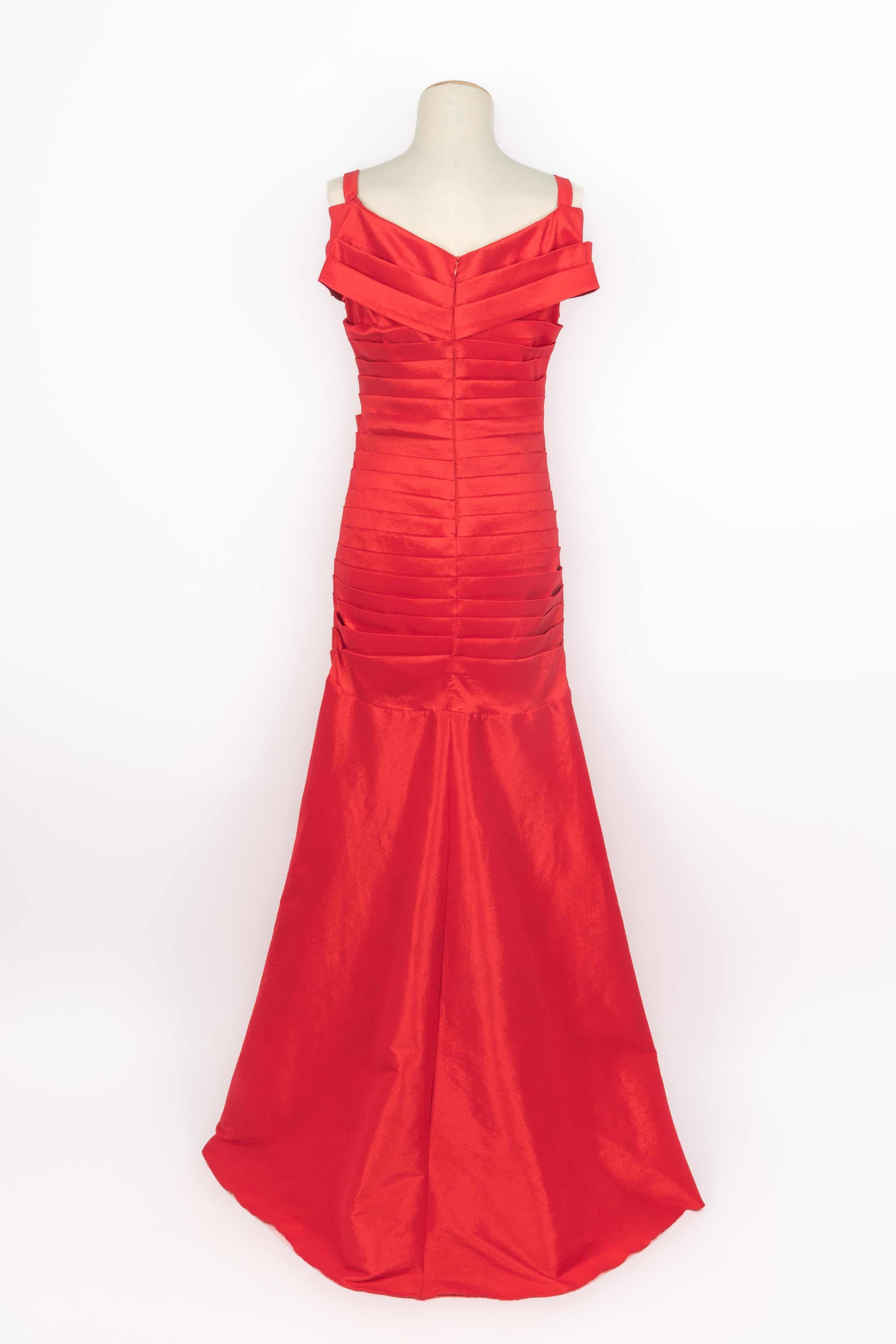 Rosso Abito rosso Christian Dior in vendita