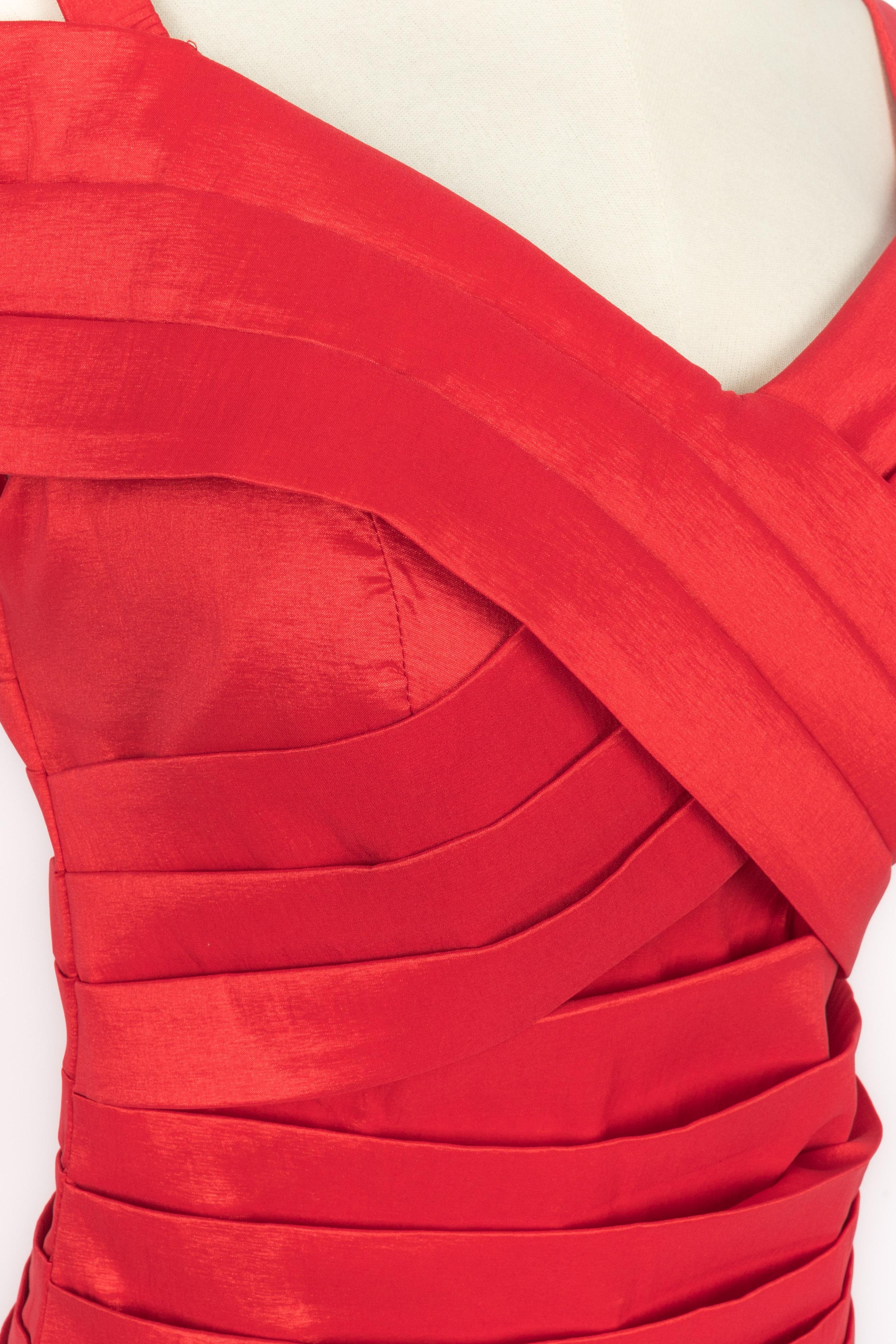 Abito rosso Christian Dior in vendita 2