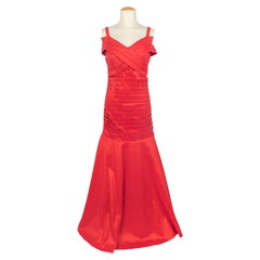 Abito rosso Christian Dior