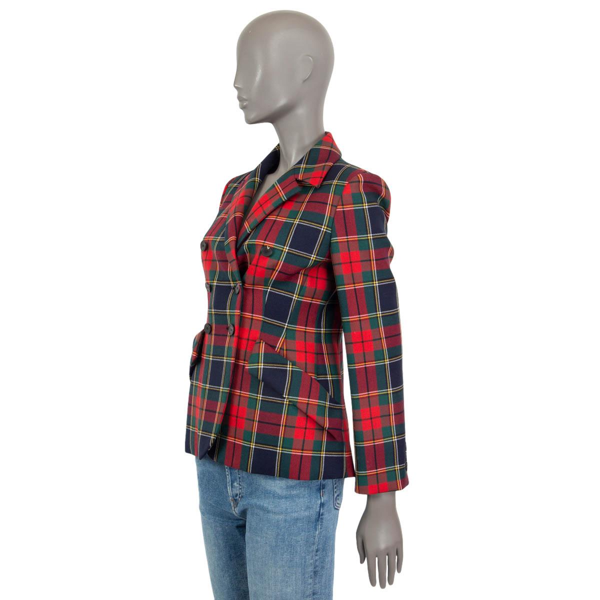 ladies tartan blazer