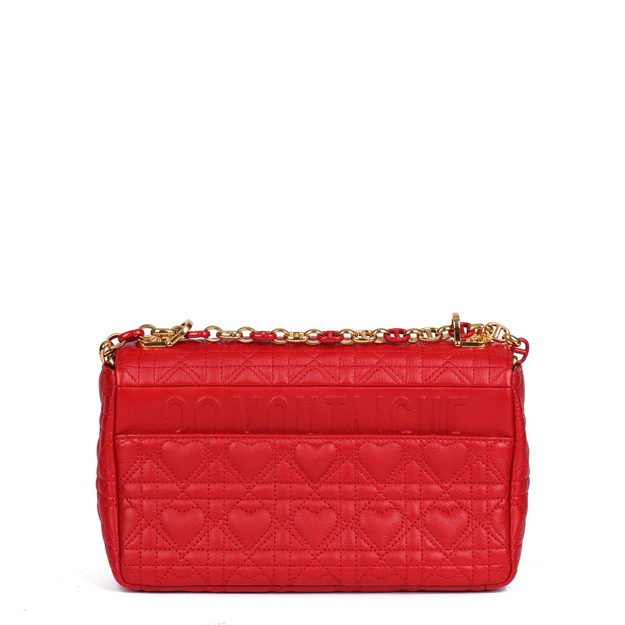 dior red heart bag
