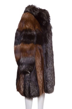 CHRISTIAN DIOR  Red Russian Fox Fur Coat