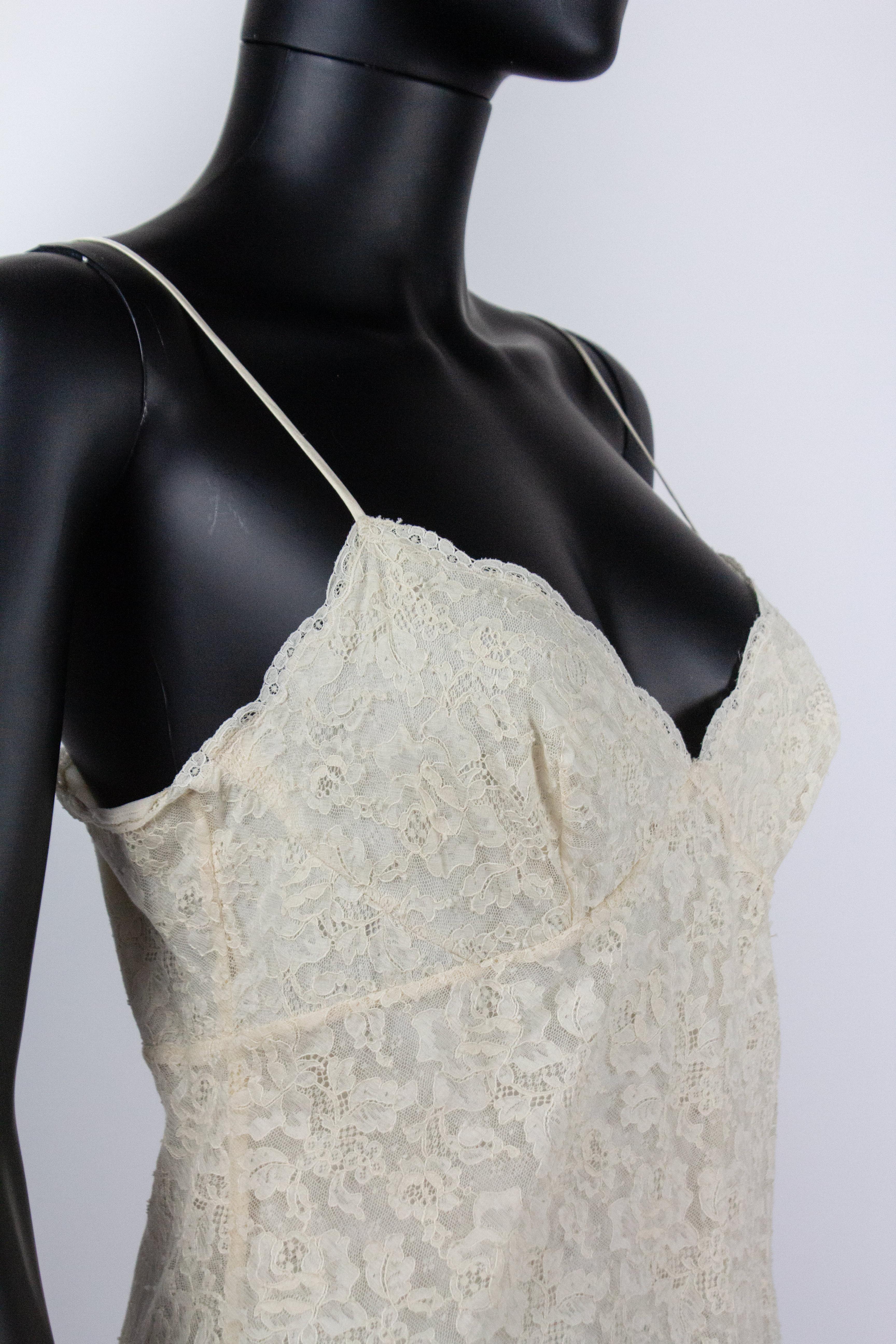 Christian Dior Resort 1998 Lace Mini Dress 4