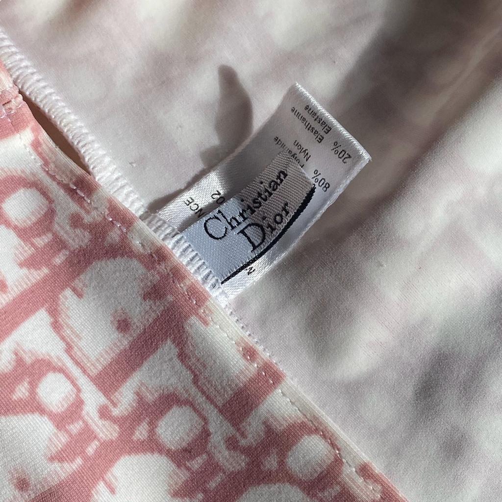 pink dior tank top