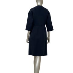 Christian Dior Reversible Wool & Angora Coat Dress Sz.40US 8