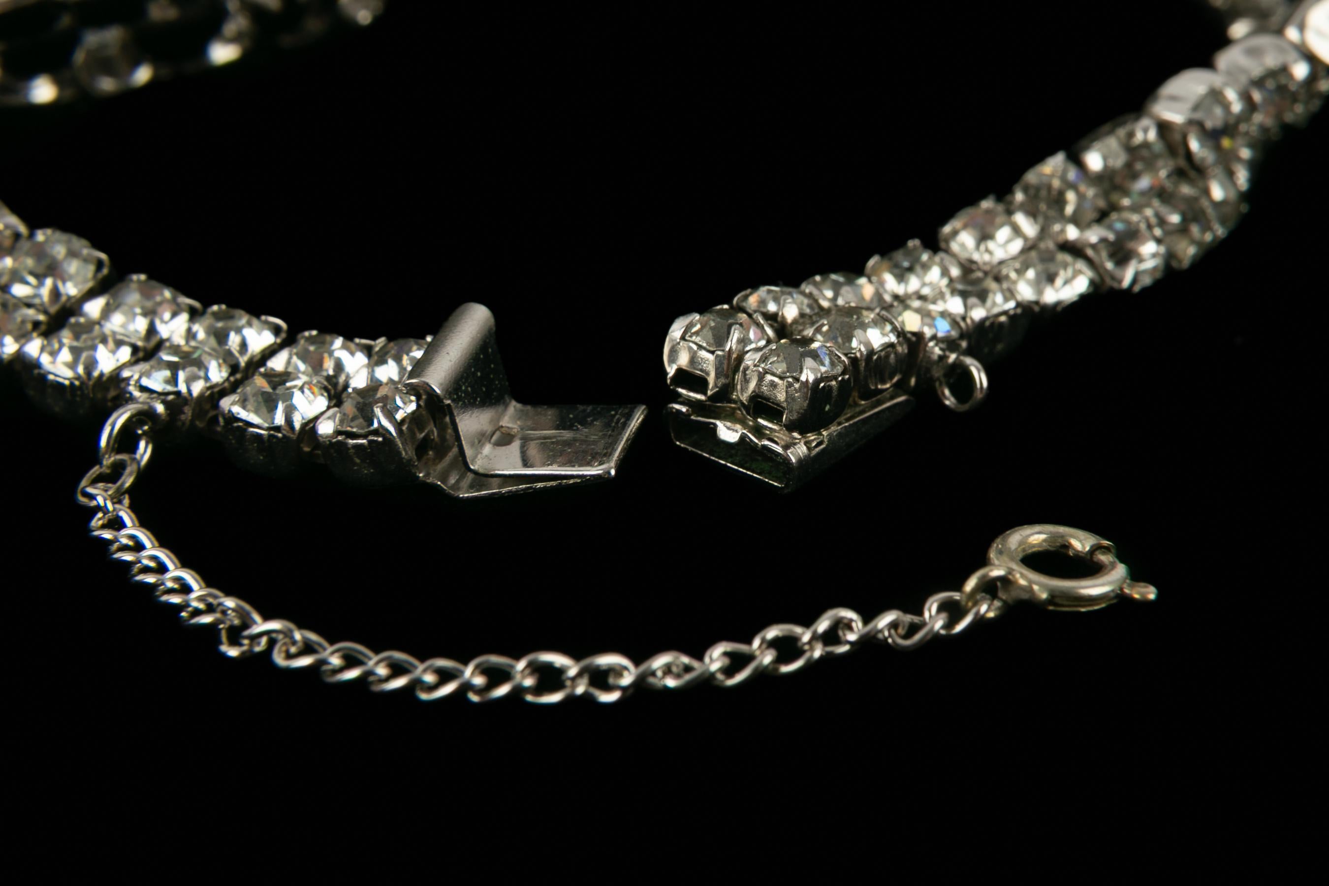 Bracciale con strass di Christian Dior in vendita 7