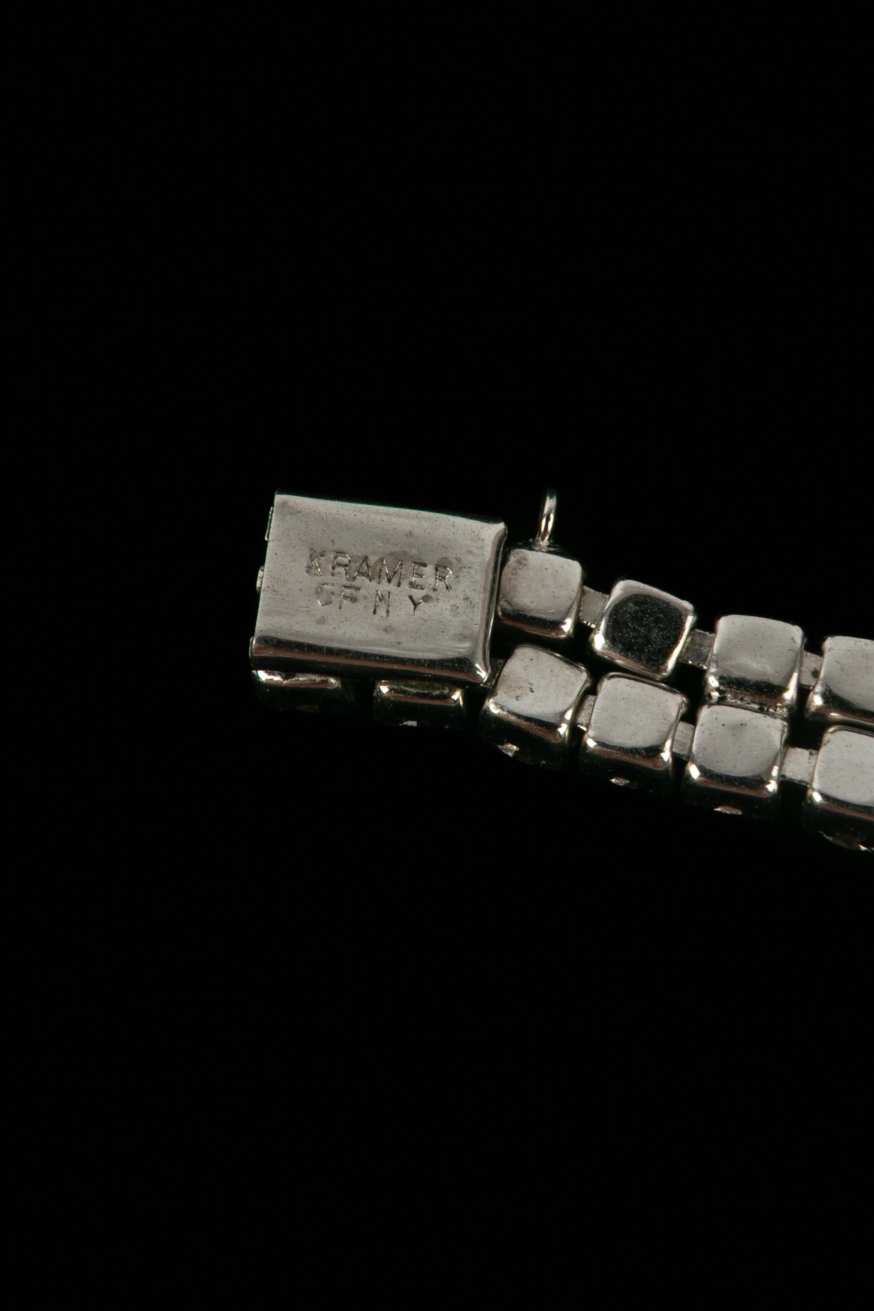 Bracciale con strass di Christian Dior in vendita 9