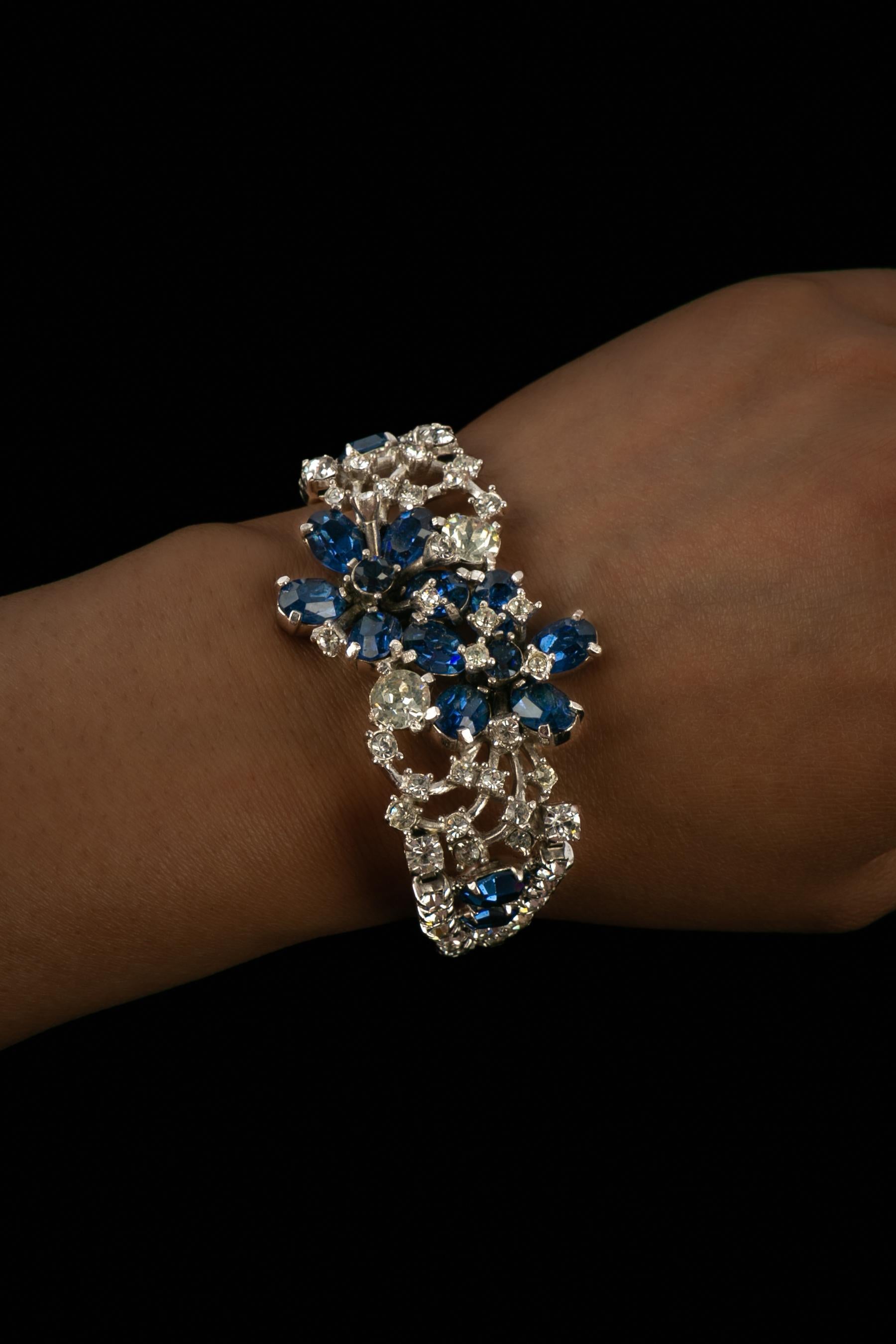Bracciale con strass di Christian Dior in vendita 10