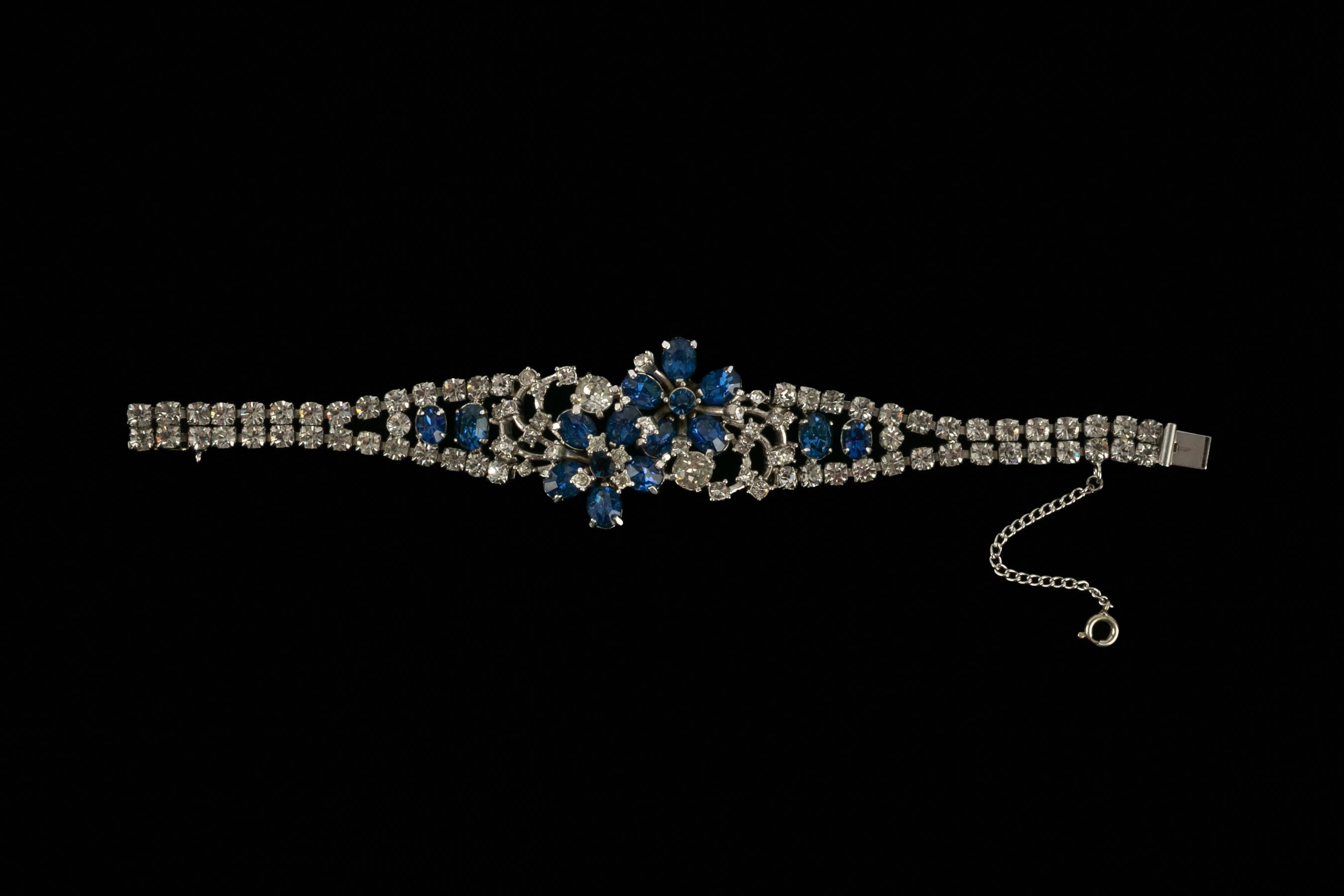 Bracciale con strass di Christian Dior In condizioni ottime in vendita a SAINT-OUEN-SUR-SEINE, FR