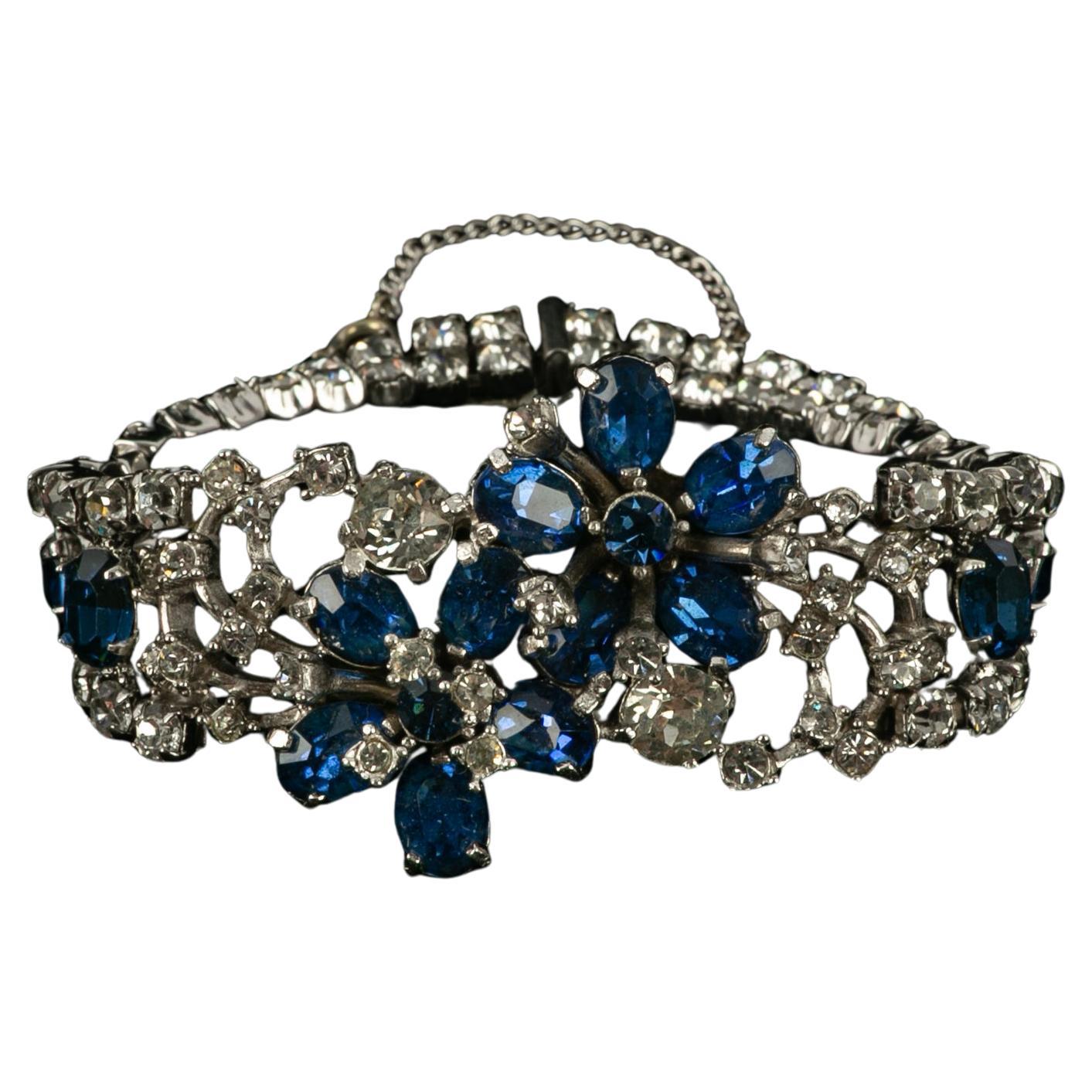 Christian Dior rhinestoned bracelet
