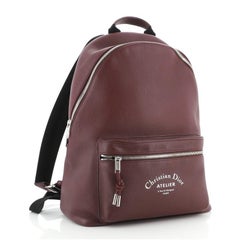 Christian Dior Rider Backpack Leather Large