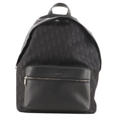 Christian Dior Rider Backpack Oblique Nylon with Leather Medium