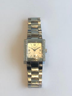 Christian Dior Riva 64 Diamonds Stainless Steel Watch Montre Riva Diamants Acier