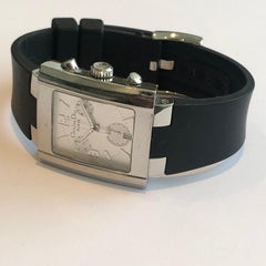 Christian Dior Riva Chrono Stainless Steel Watch, Montre Riva Acier