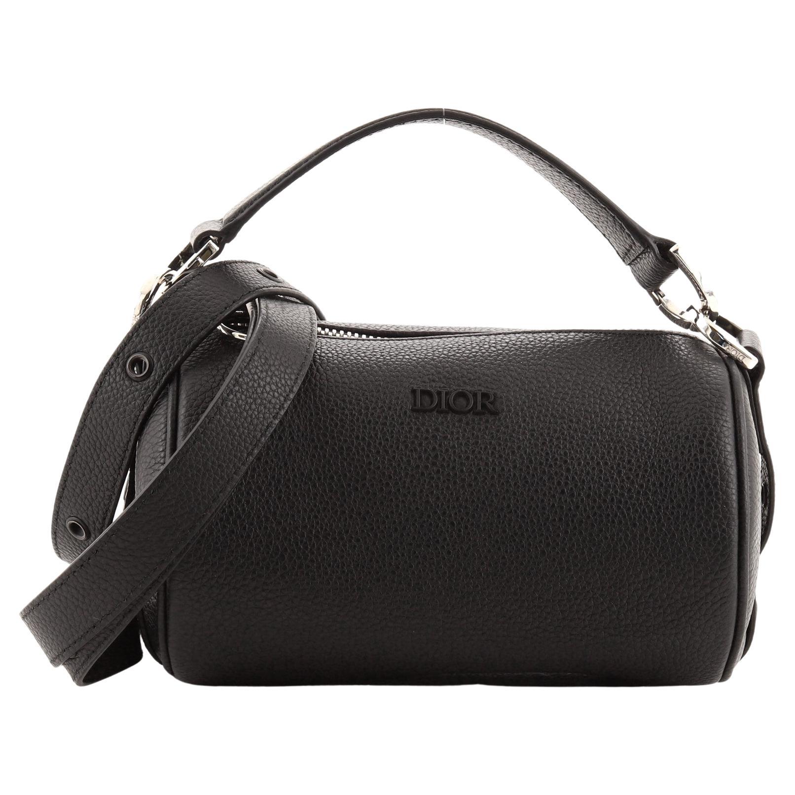 Christian Dior Roller Messenger Bag Leather Mini