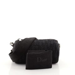 Christian Dior Roller Messenger Bag Oblique Canvas