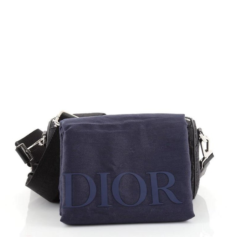 Christian Dior Roller Messenger Bag Oblique Canvas at 1stDibs
