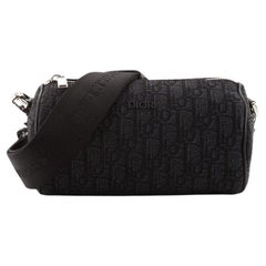 Christian Dior Roller Messenger Bag Schrägschnitt Segeltuch