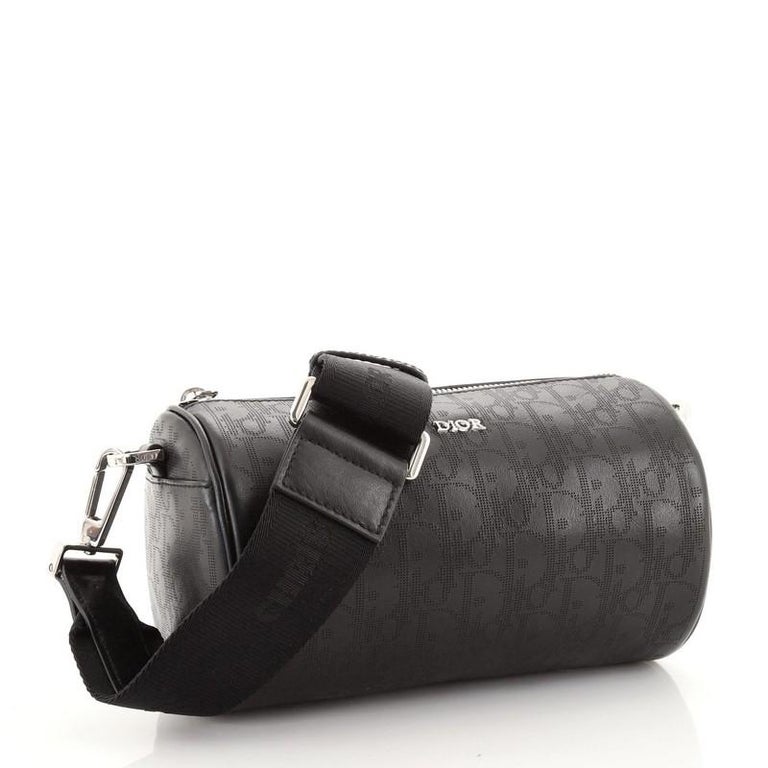 Christian Dior Roller Messenger Bag Beige and Black Dior Oblique Jacqu –  Coco Approved Studio