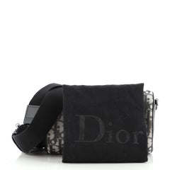 Christian Dior Roller Messenger Bag Schräg gefasster technischer Stoff