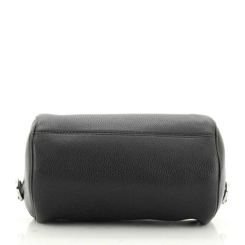 Black Christian Dior Roller Shoulder Bag Leather