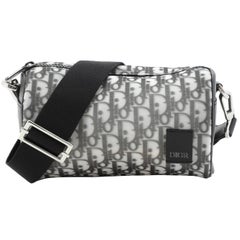 Christian Dior Roller Shoulder Bag Oblique Technical Fabric