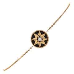 Christian Dior Rose des Vents Bracelet en or rose 18 carats avec diamants et onyx