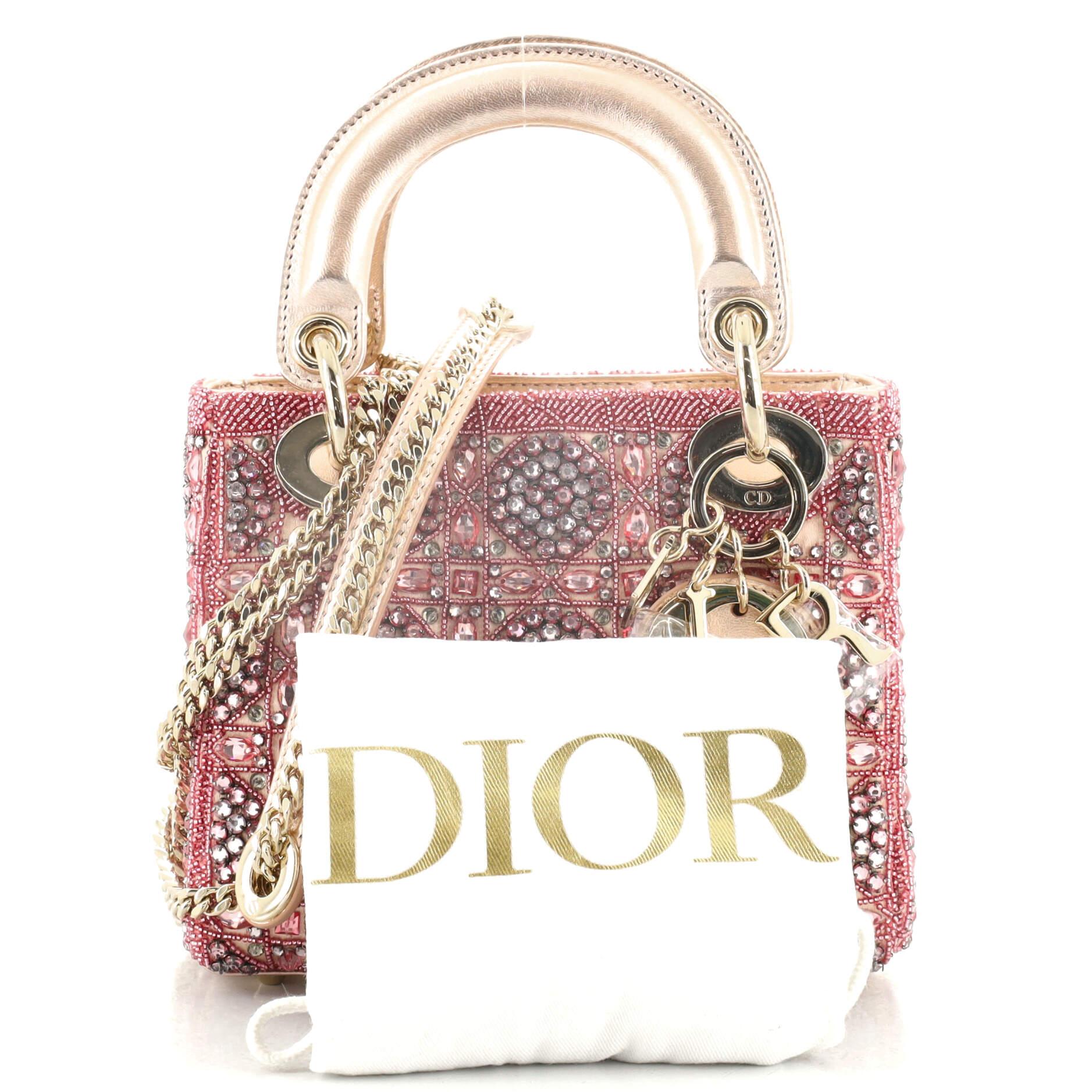 Dior - Dior Bobby East-West Bag Rose des Vents Box Calfskin - Women
