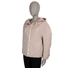 CHRISTIAN DIOR Rose des Vents Oblique Taffeta 2022 D-WAY WINDBREAKER Jacket XS