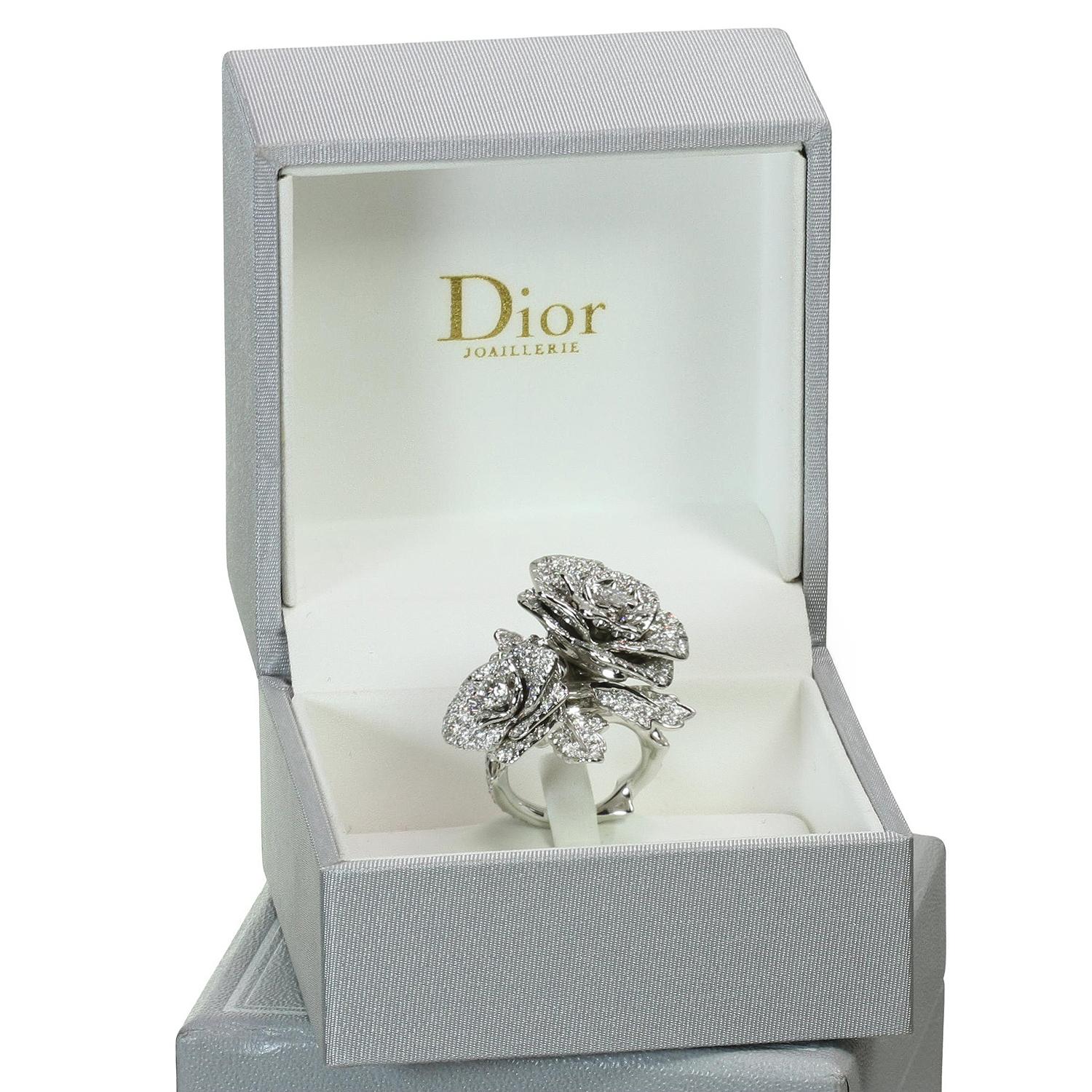 dior gold ring