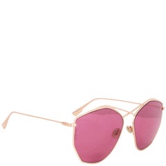 CHRISTIAN DIOR rose gold STELLAIRE 4 Sunglasses pink Lenses DDBU1