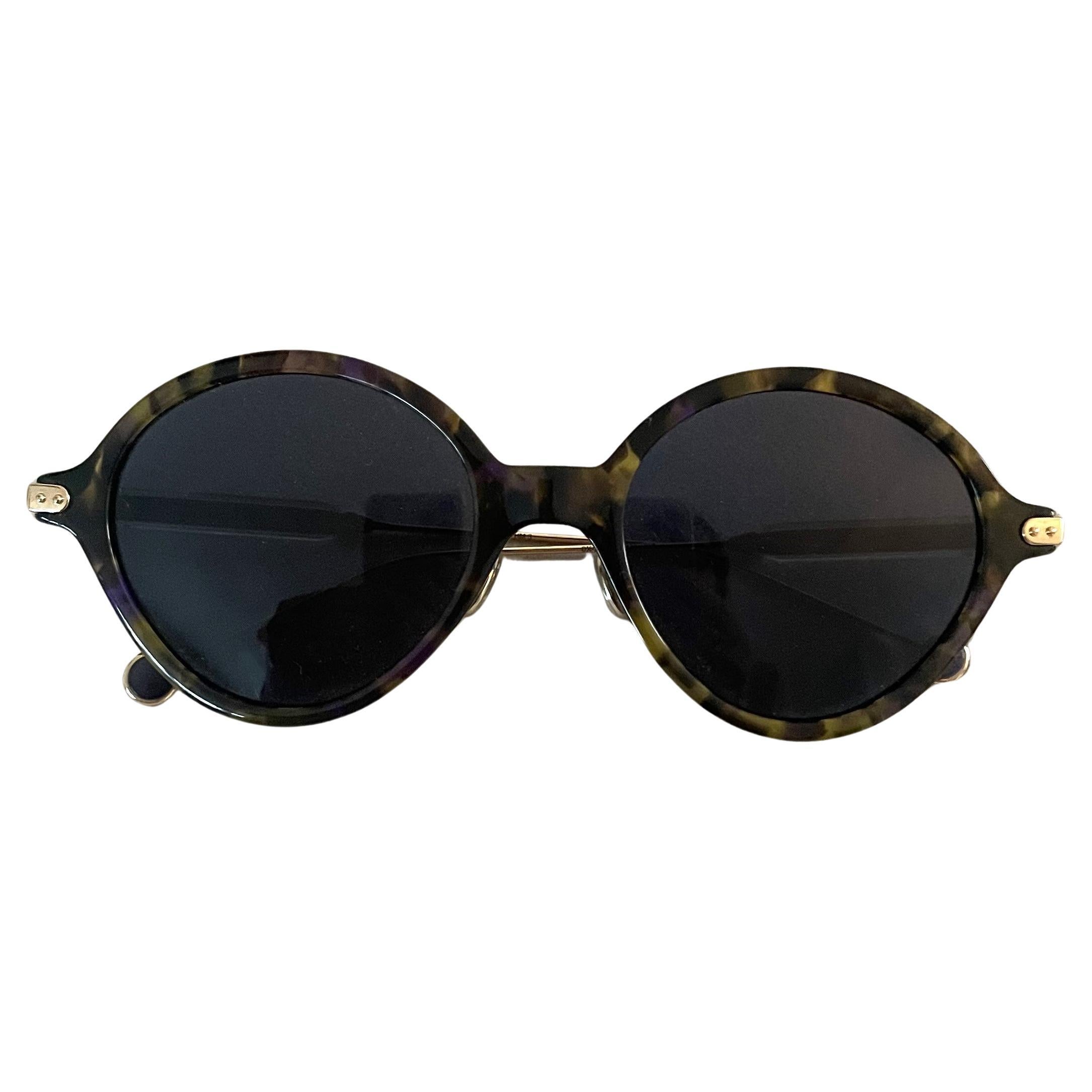 Christian Dior Round Sunglasses Dior Umbrage 52mm For Sale
