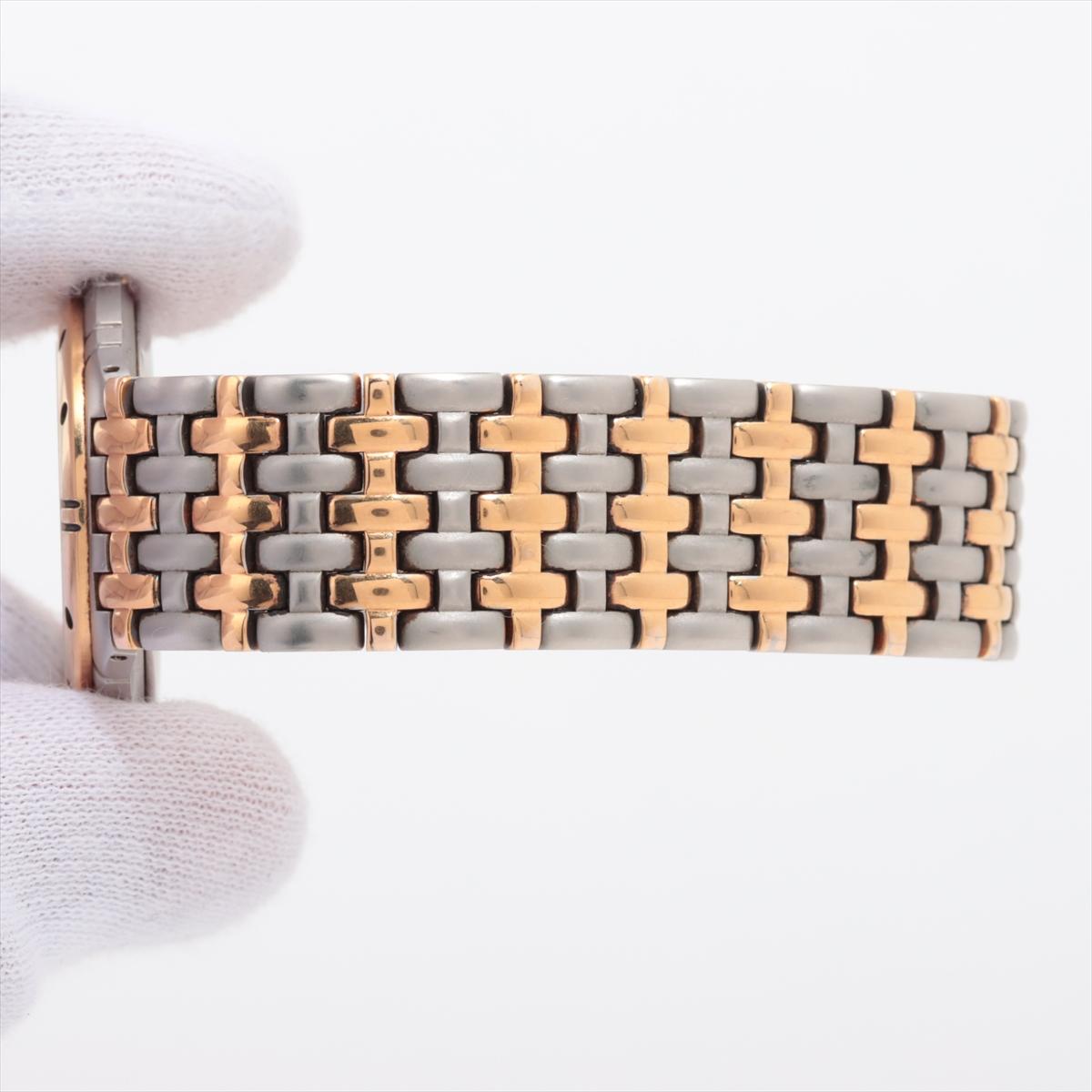 Christian Dior Round Two-toned Quartz Watch For Sale 4