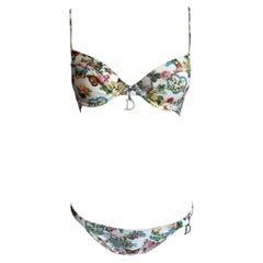 Christian Dior S/S 2002 Floral Bikini
