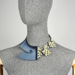 CHRISTIAN DIOR S/S 2013 "Dior in Me" Flower Plexiglass Neckpiece by RAF SIMONS