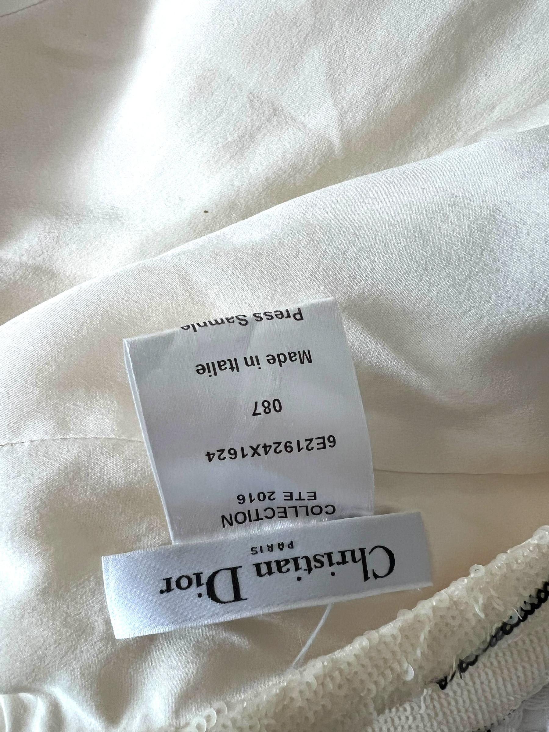Christian Dior S/S 2016 Sample Gown For Sale 3