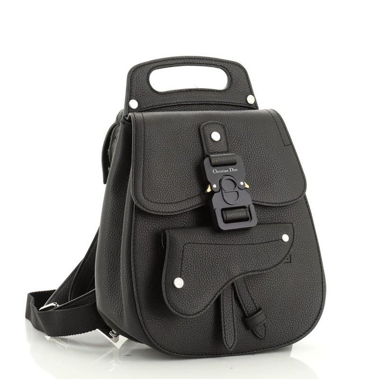 Christian Dior Saddle Backpack Leather Mini at 1stDibs dior mini