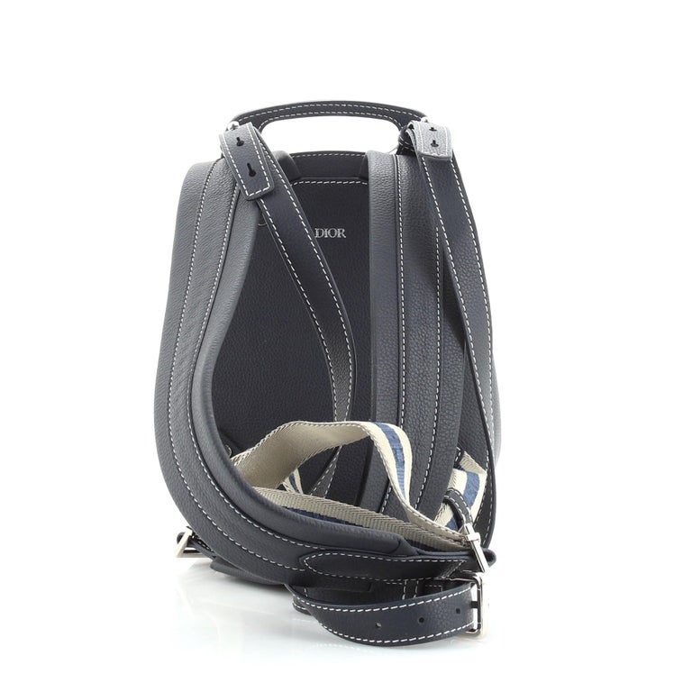 Christian Dior Saddle Backpack Leather Mini at 1stDibs