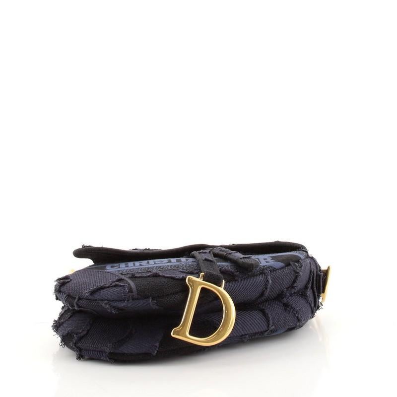 dior camo saddle bag