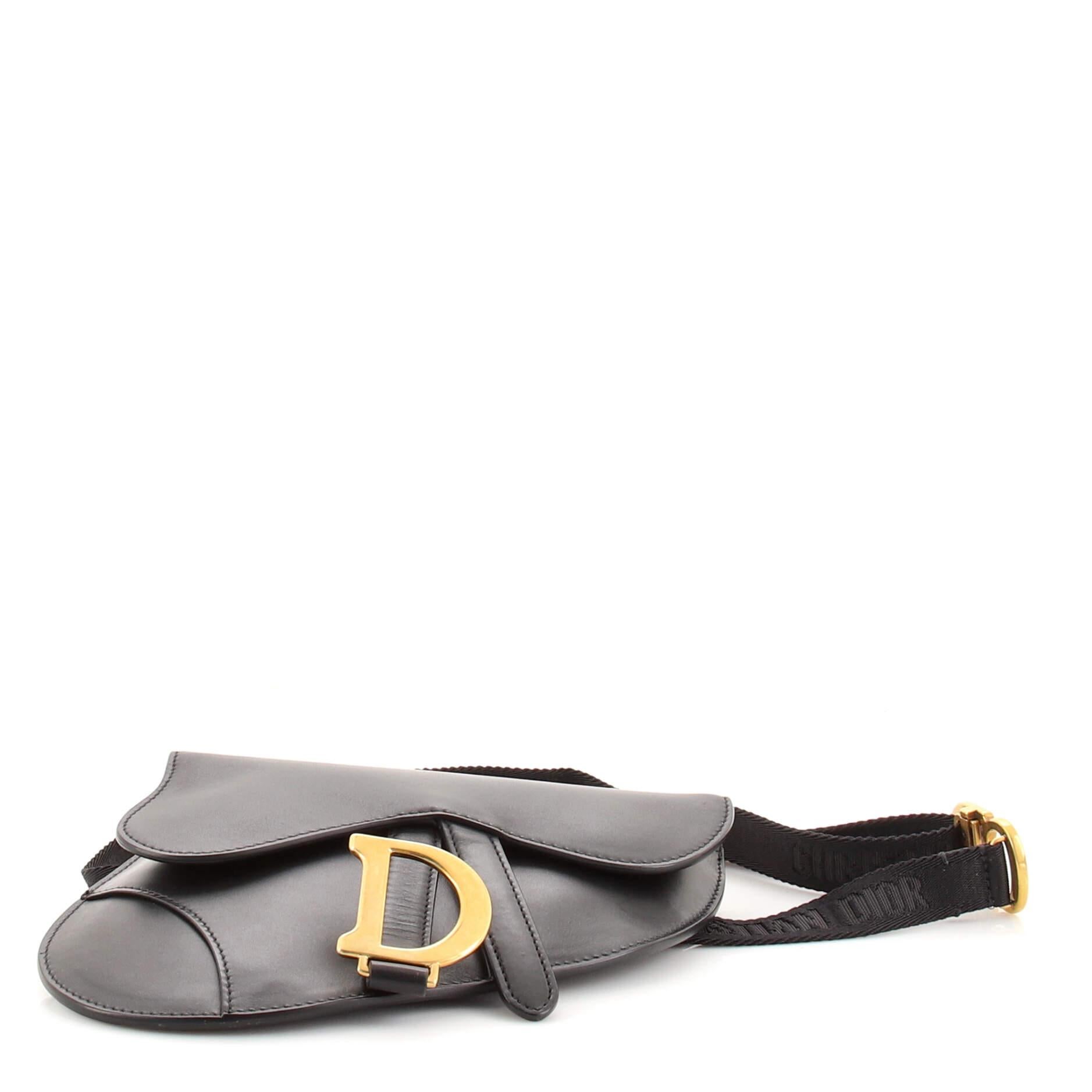 Christian Dior Saddle Belt Bag Leather at 1stDibs dior belt bag, belt