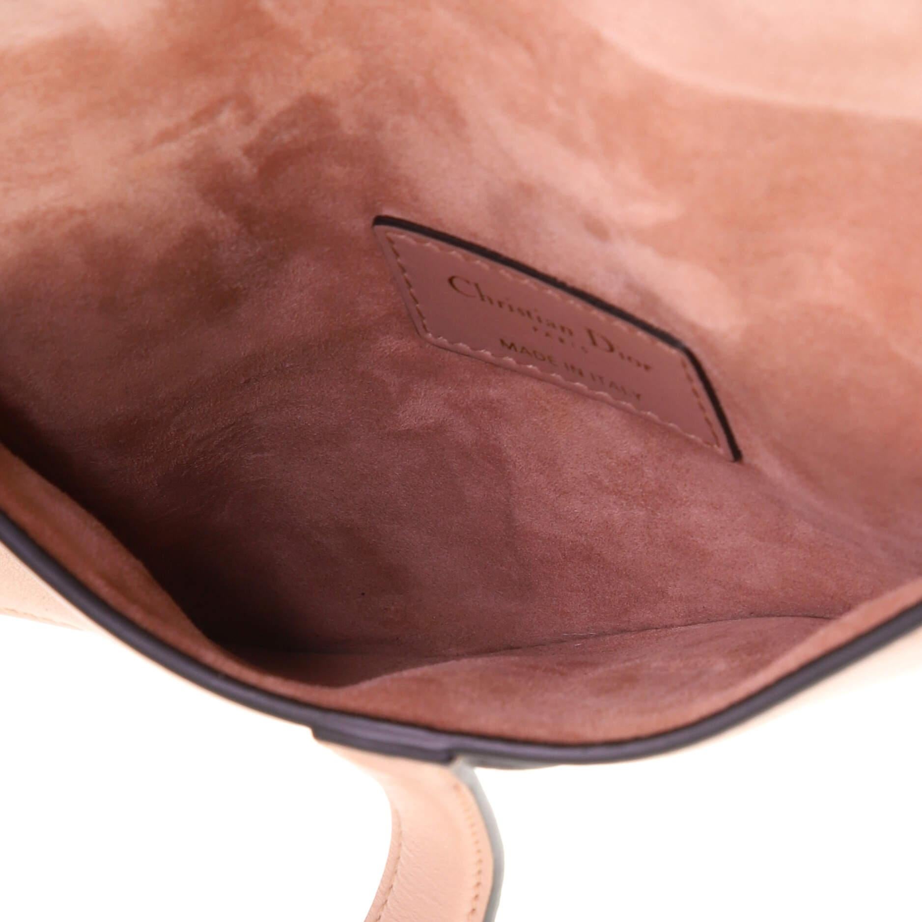 Women's or Men's Christian Dior Saddle Belt Bag Leather