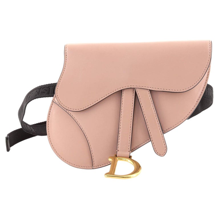 Christian Dior Saddle Belt Bag Leather For Sale at 1stDibs