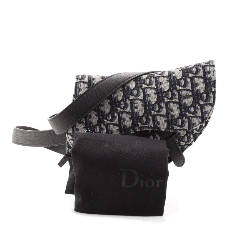 Christian Dior Saddle Belt Bag Oblique Canvas at 1stDibs  dior belt bag  men, dior saddle belt bag men, christian dior saddle belt pouch