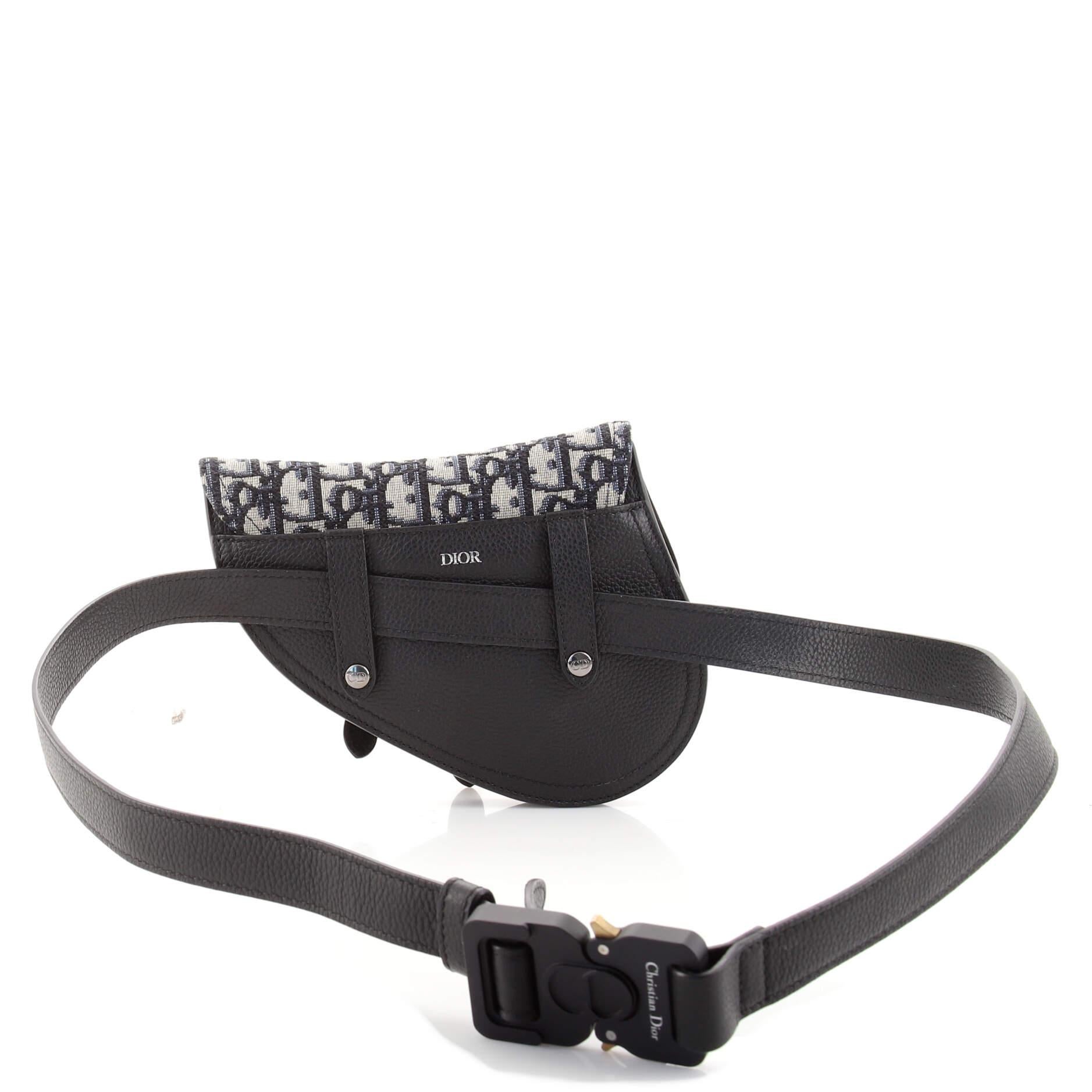 dior saddle belt bag men