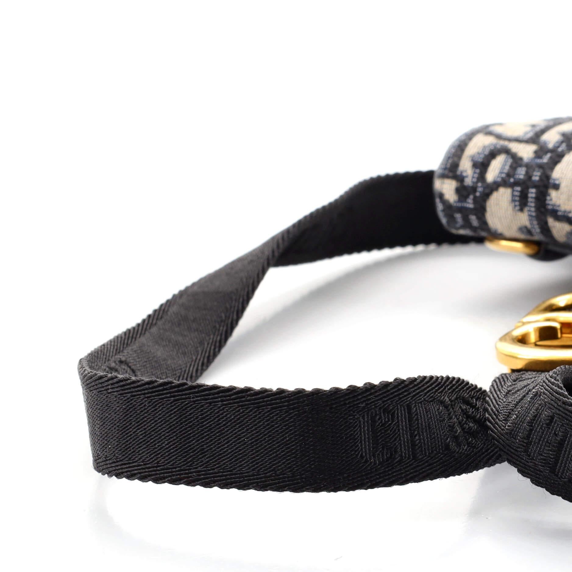 Christian Dior Saddle Belt Bag Oblique Canvas at 1stDibs